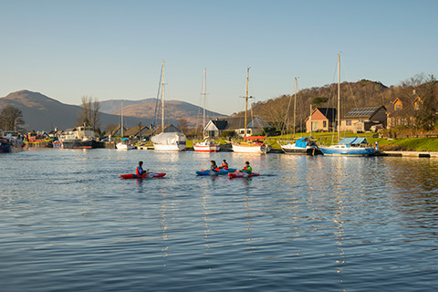 Jacobite Steam Train Caledonian Canal