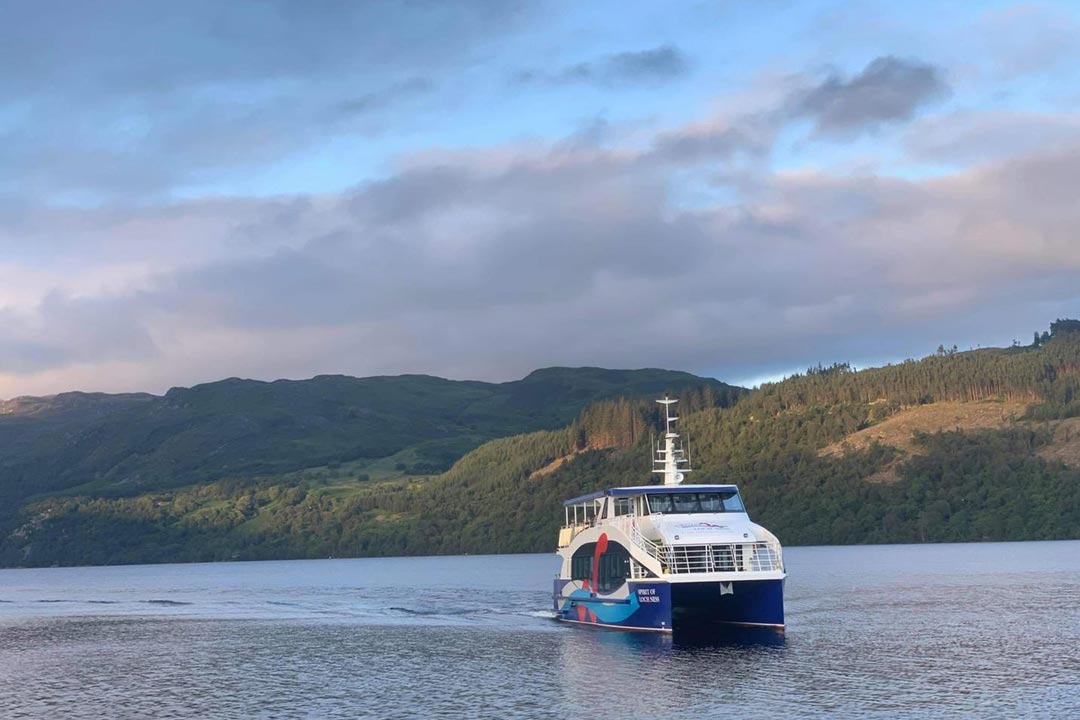 Cruising Loch Ness